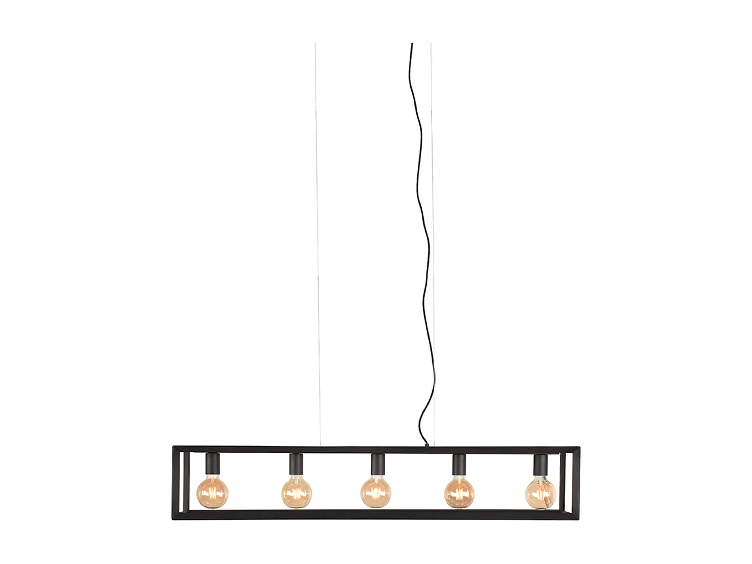 Suspension Tetto - Noir - 120x20x141 cm