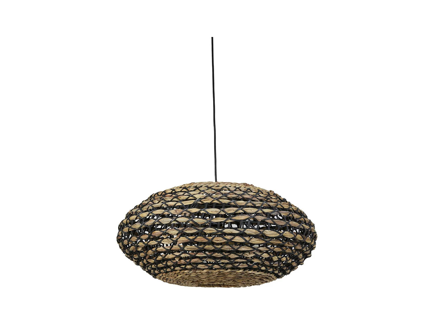 Suspension TRIPOLI - Ø60x29,5cm - Noir