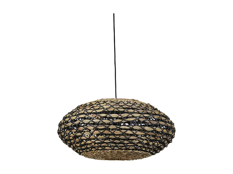 Hanglamp TRIPOLI - Ø60x29.5cm - Zwart