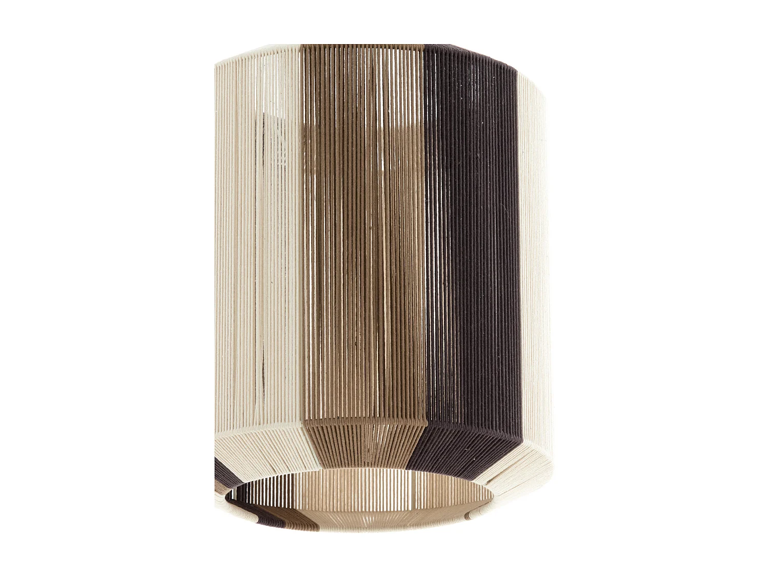 Suspension KOZANA - Ø48x55cm - Blanc