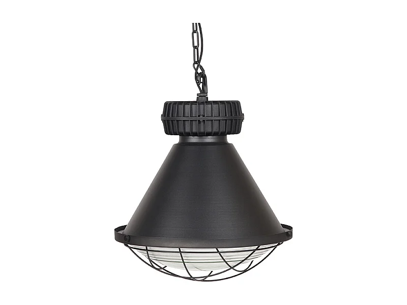 Hanglamp Duisburg - Zwart - Metaal