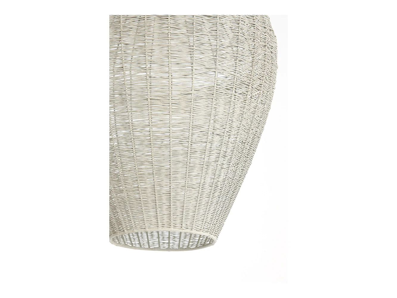 Suspension ARRIATE - Ø33x46cm - Blanc