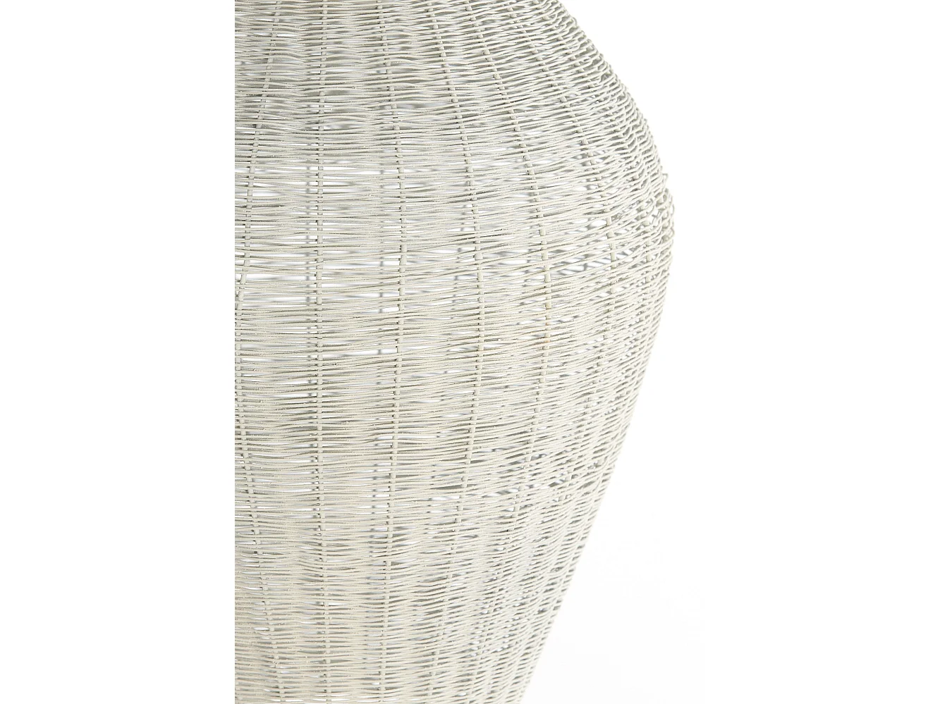Suspension ARRIATE - Ø33x46cm - Blanc