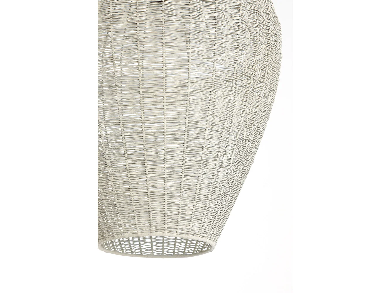 Suspension ARRIATE - Ø33x46cm - Blanc