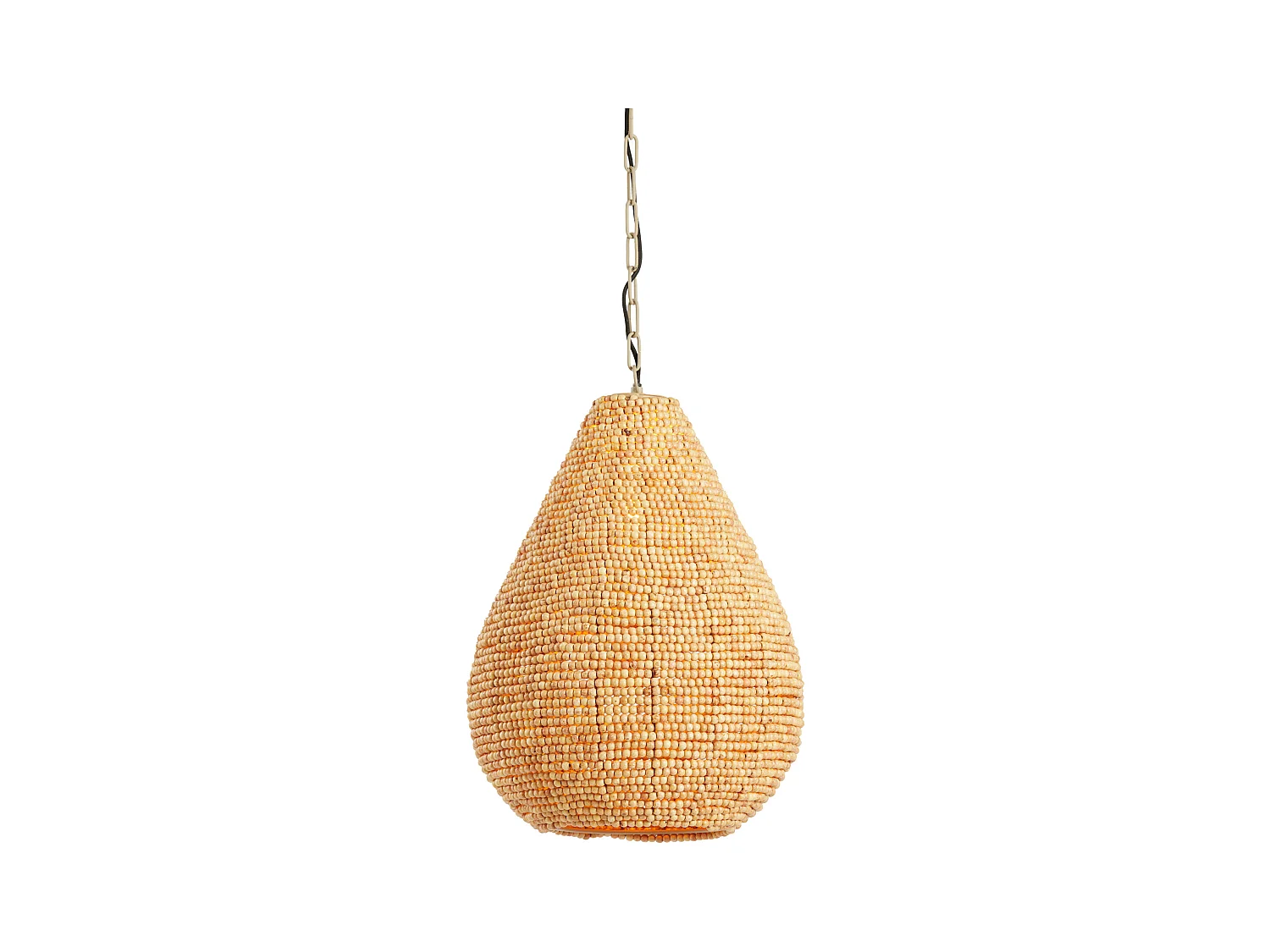Suspension KABINDA - Ø40x51cm - Marron