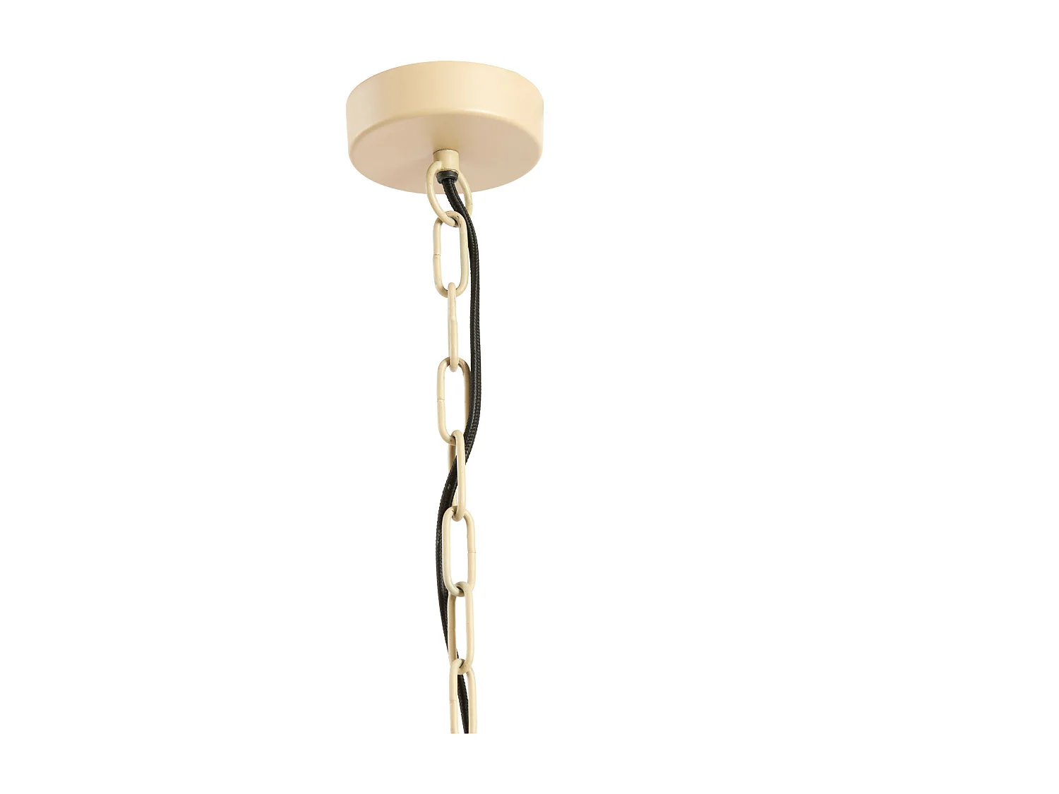 Hanglamp KABINDA - Ø40x51cm - Bruin