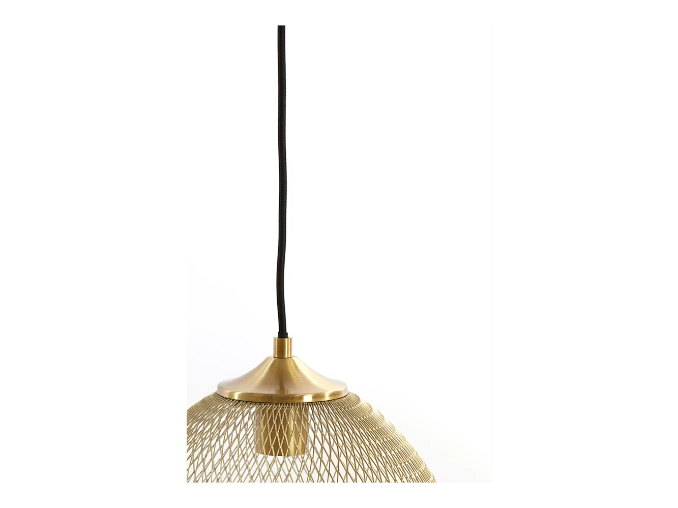 Suspension MOROC - 104x30x34cm - Doré