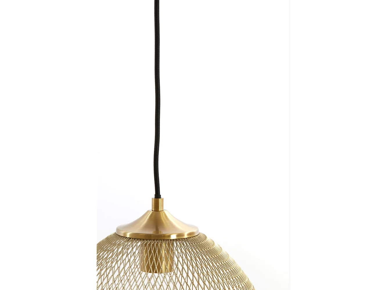 Suspension MOROC - 104x30x34cm - Doré