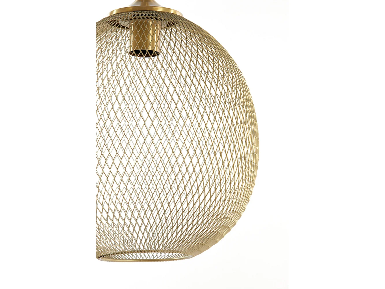 Suspension MOROC - 104x30x34cm - Doré