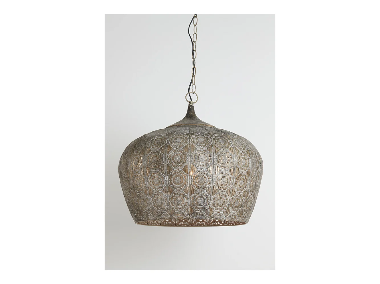 Suspension EMINE - Ø51,5x46cm - Marron