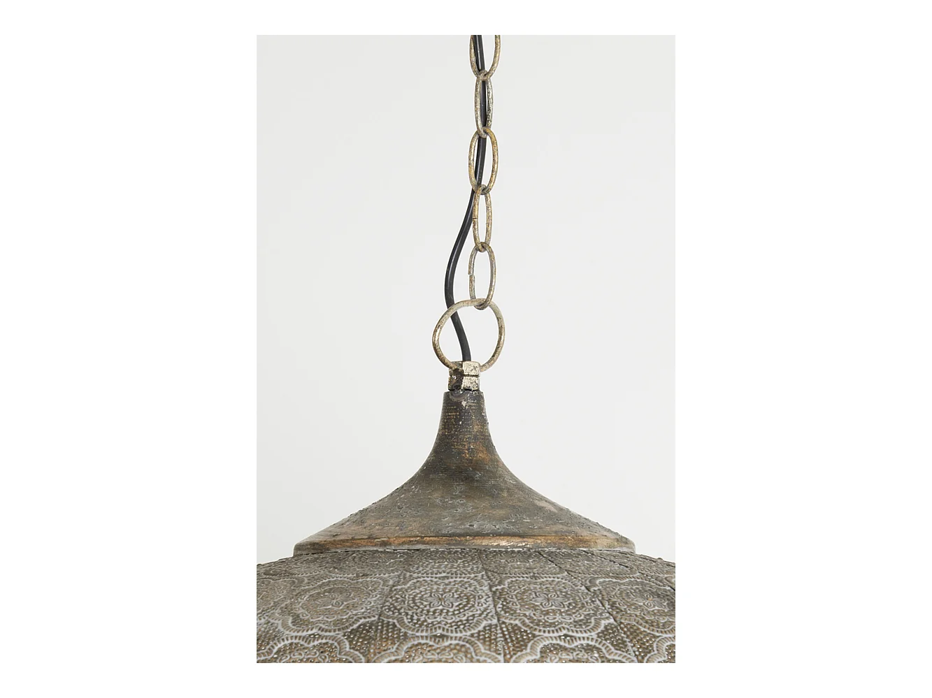 Suspension EMINE - Ø51,5x46cm - Marron
