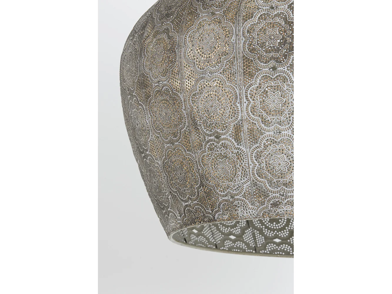 Hanglamp EMINE - Ø51.5x46cm - Bruin