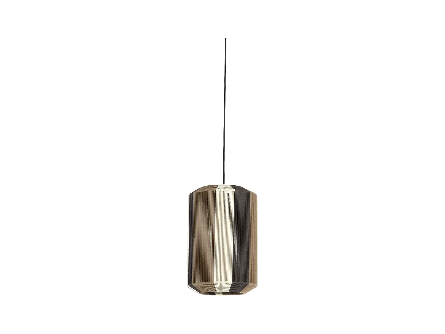 Suspension KOZANA - Ø30x46cm - Marron