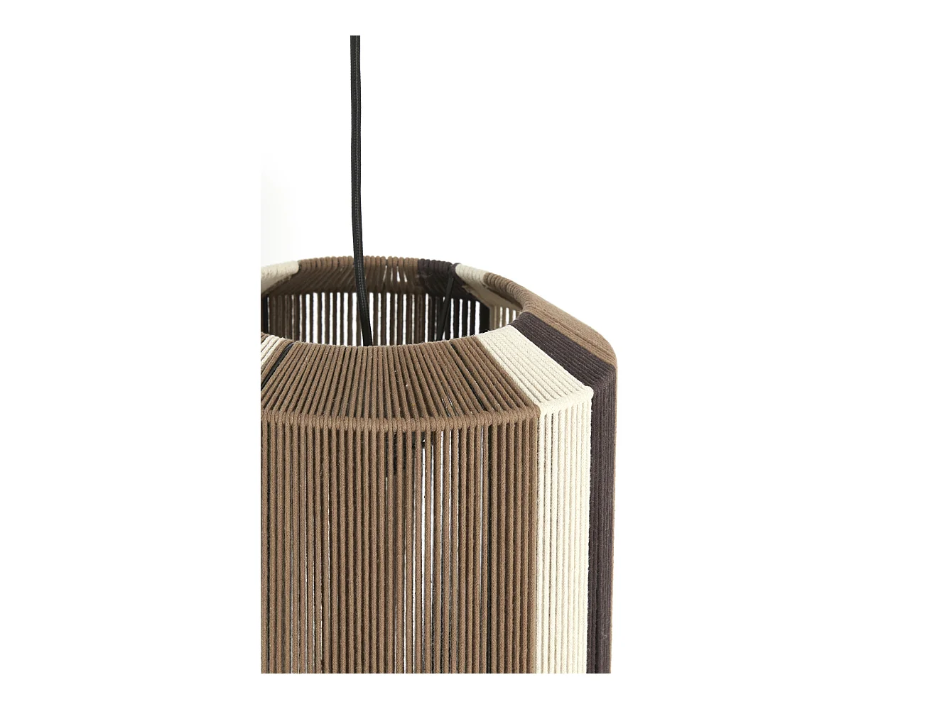 Suspension KOZANA - Ø30x46cm - Marron