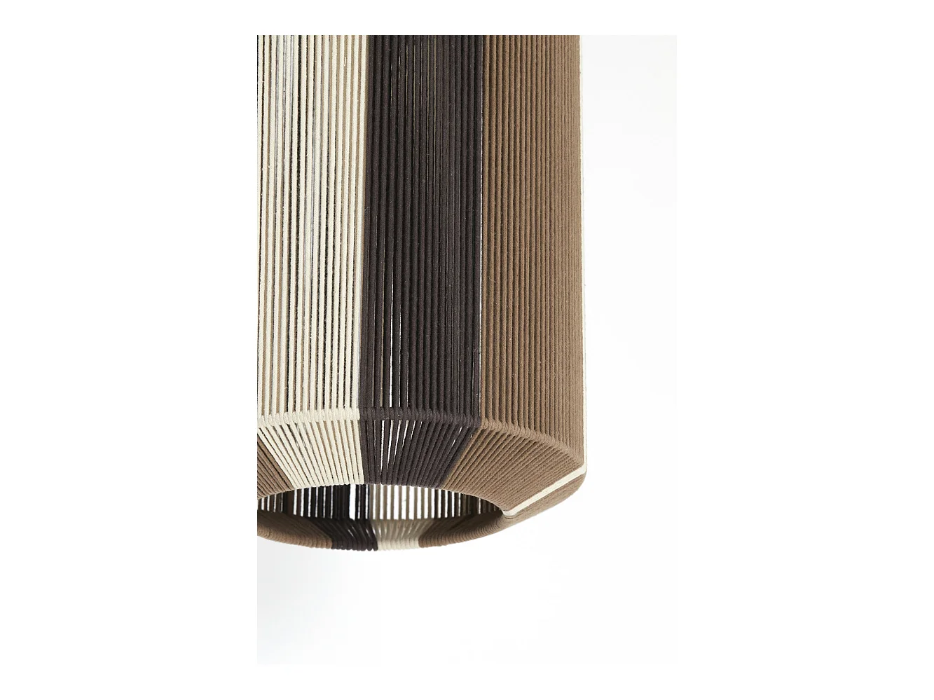 Suspension KOZANA - Ø30x46cm - Marron