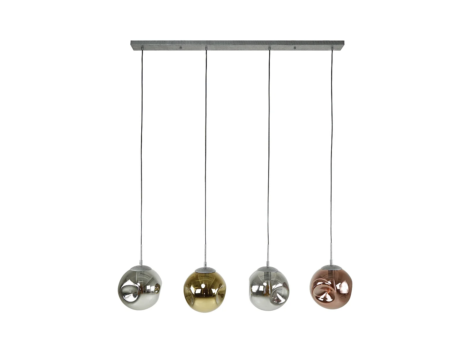 Suspension 4L stellaire / Argent vieilli