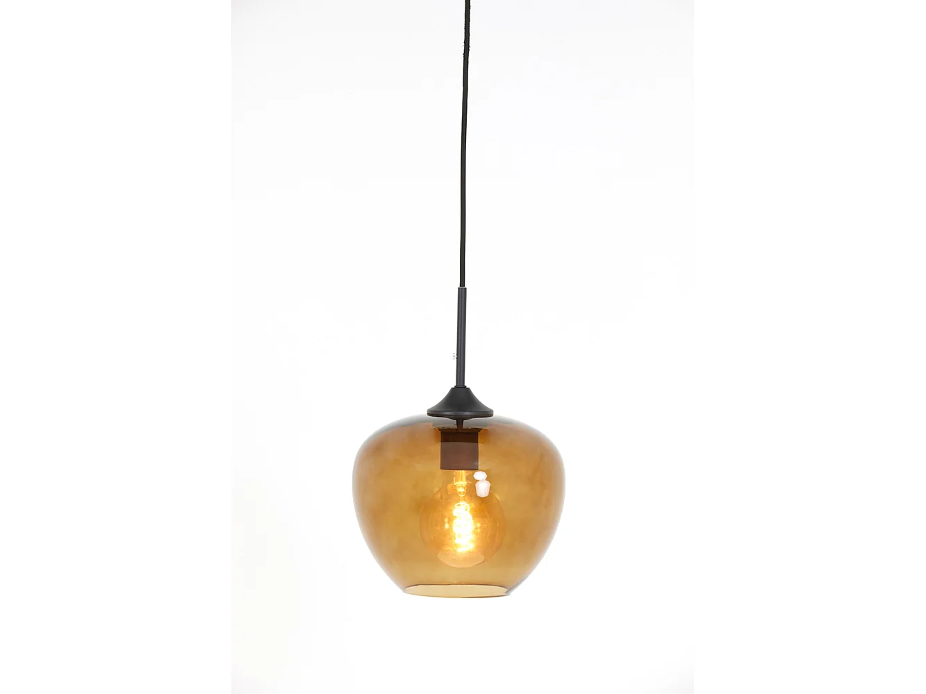 Suspension MAYSON - Ø23x18cm - Marron
