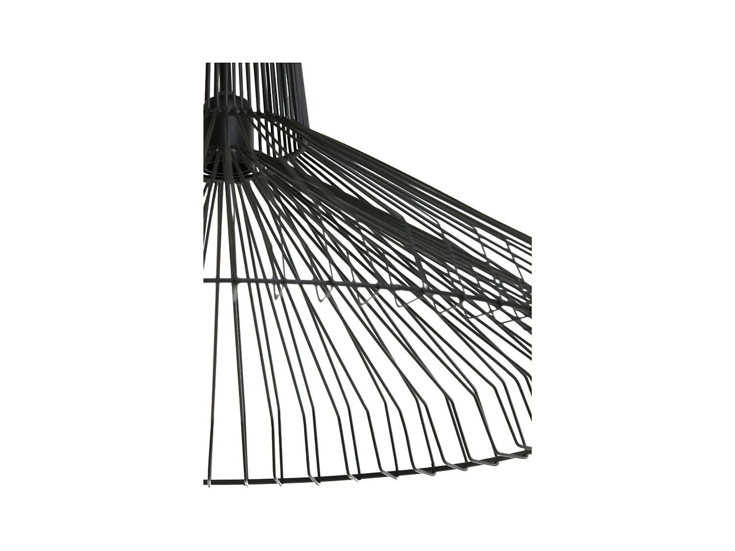 Suspension KASPER - Ø65x37cm - Noir