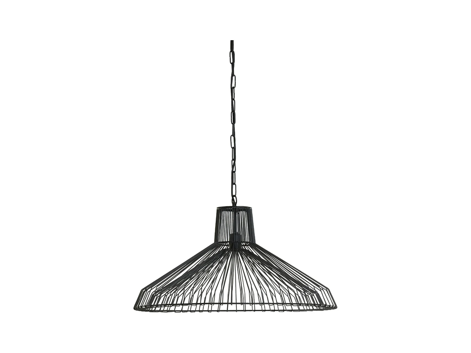 Suspension KASPER - Ø65x37cm - Noir