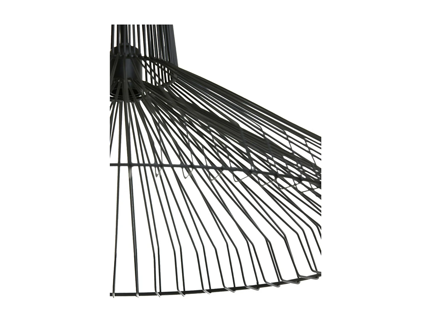 Suspension KASPER - Ø65x37cm - Noir