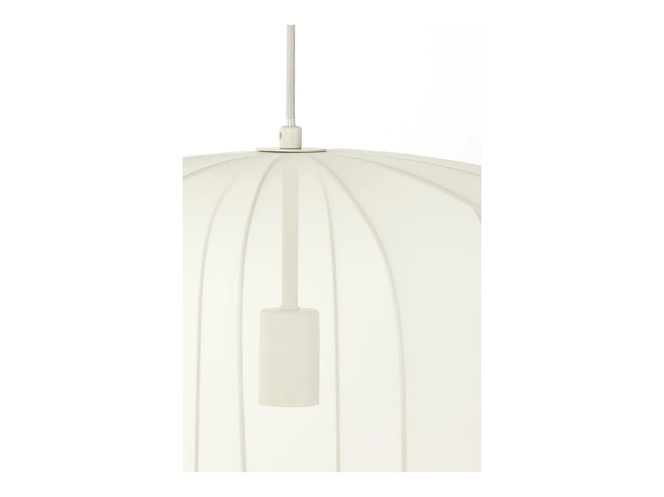 Pendelleuchte PLUMERIA - Ø60x45cm - Beige