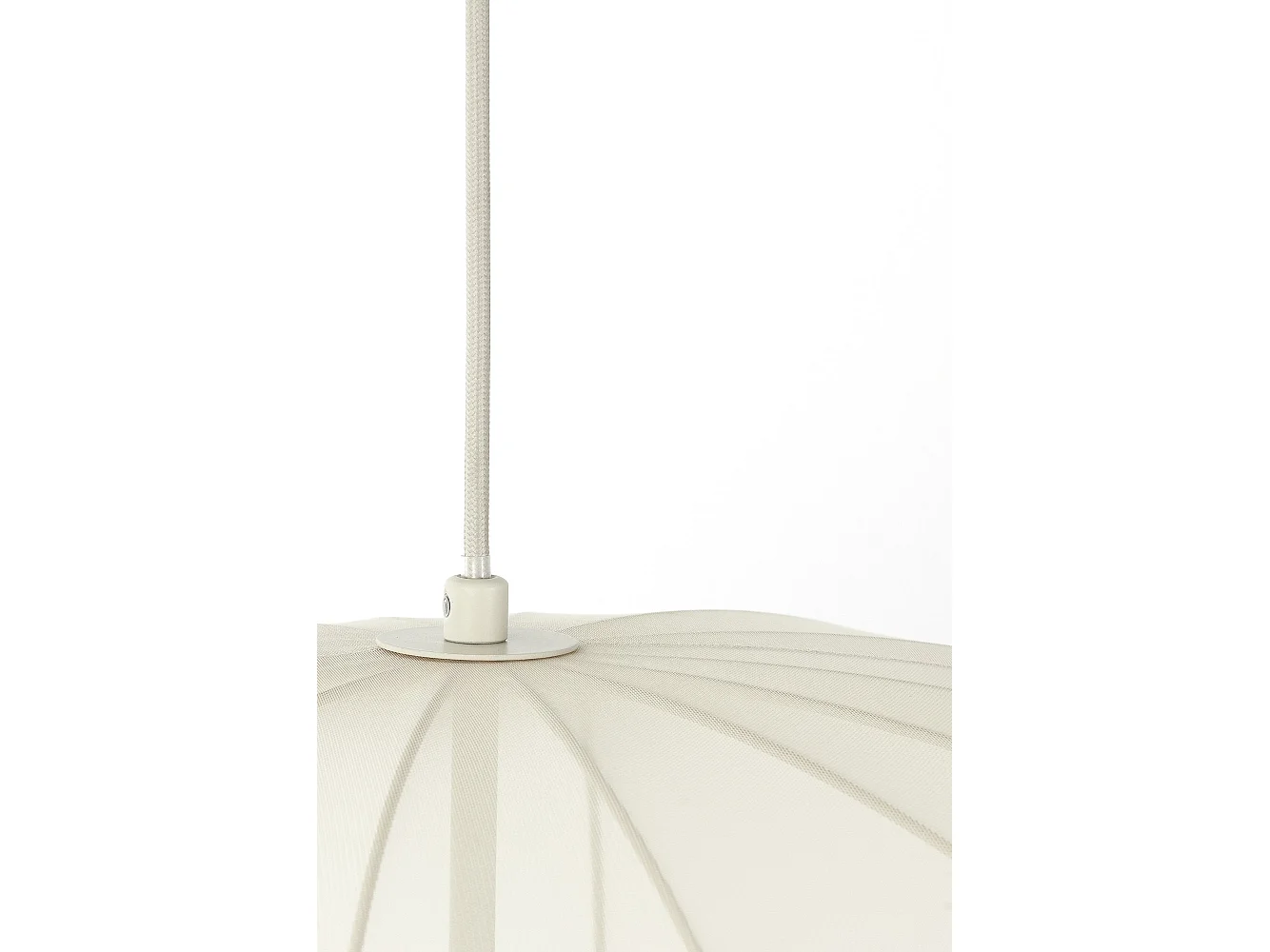 Suspension PLUMERIA - Ø60x45cm - Beige