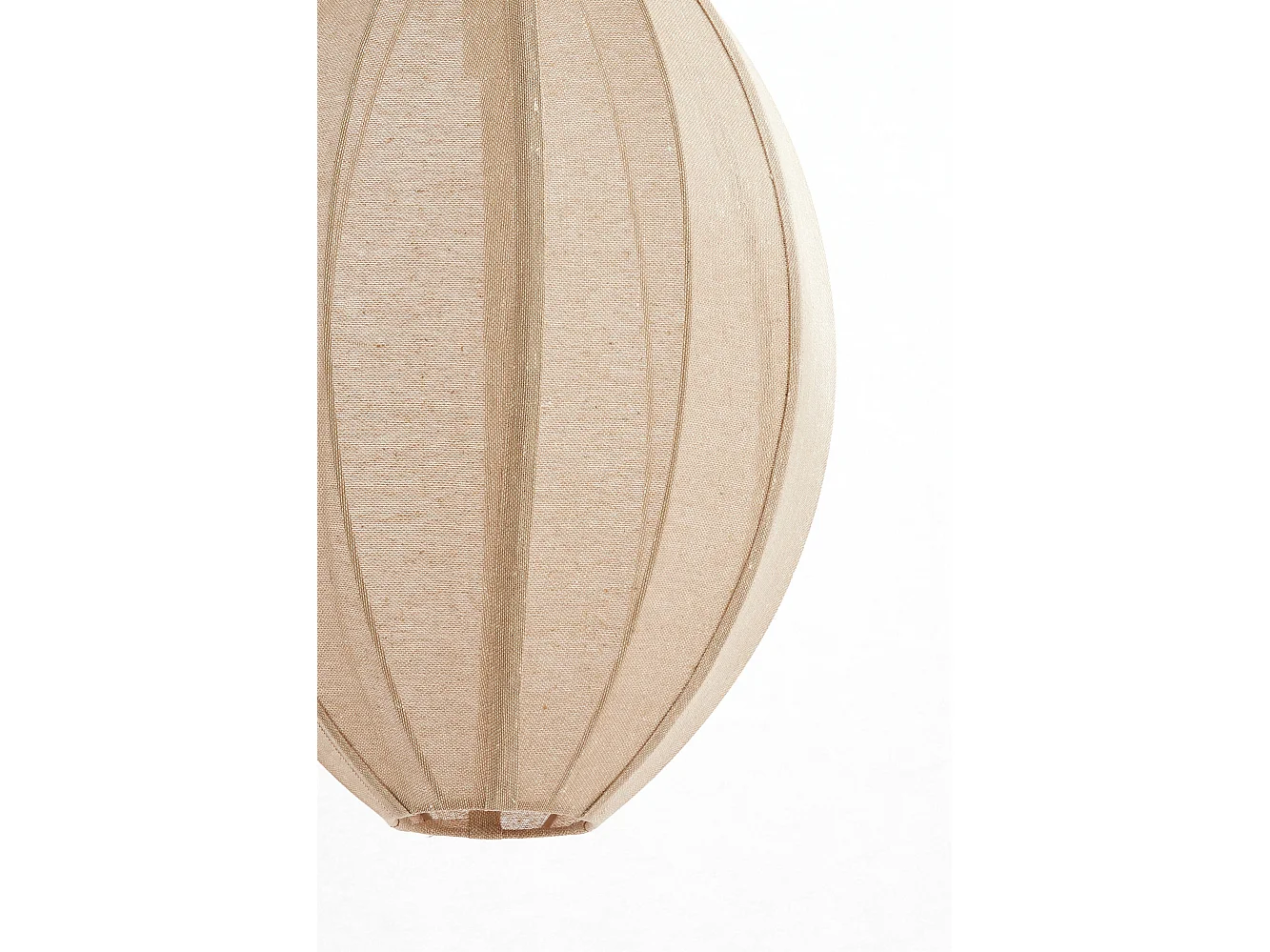 Hanglamp MILATOS - Ø38x51cm - Bruin