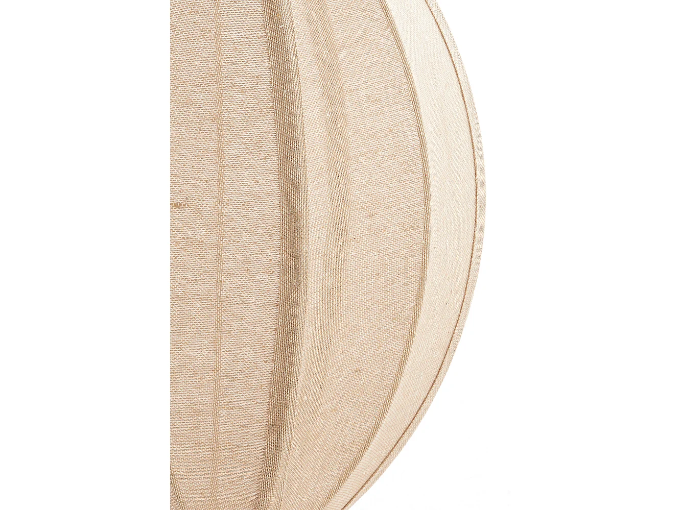 Hanglamp MILATOS - Ø38x51cm - Bruin