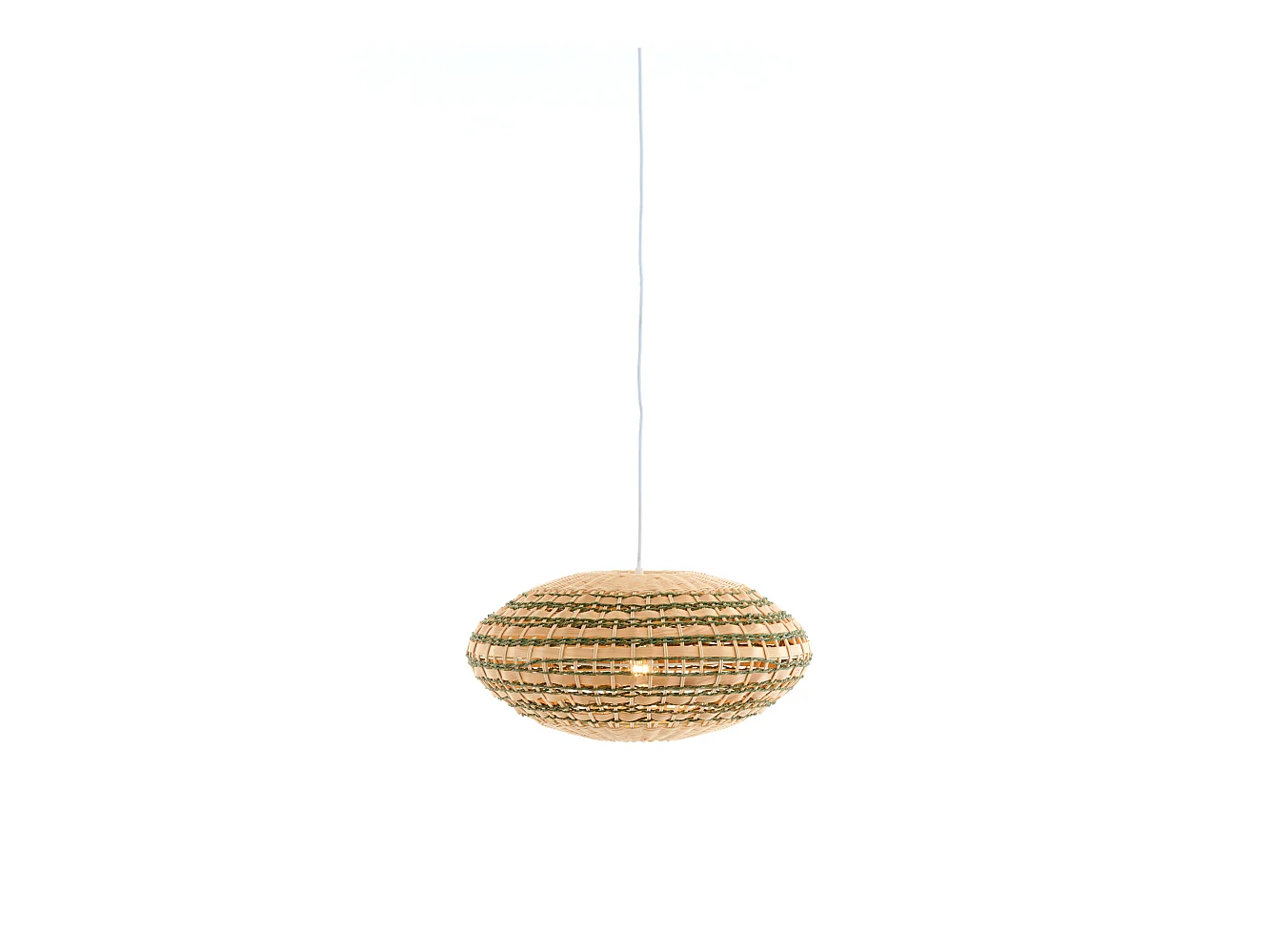 Suspension TAWELA - Ø50x24cm - Vert