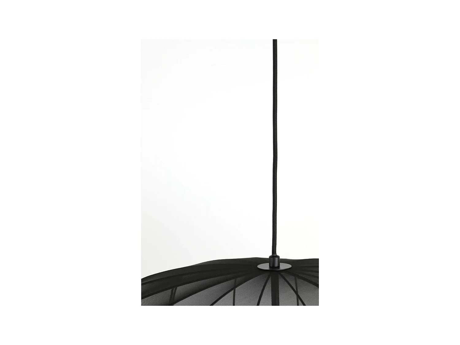 Suspension PLUMERIA - Ø60x45cm - Noir