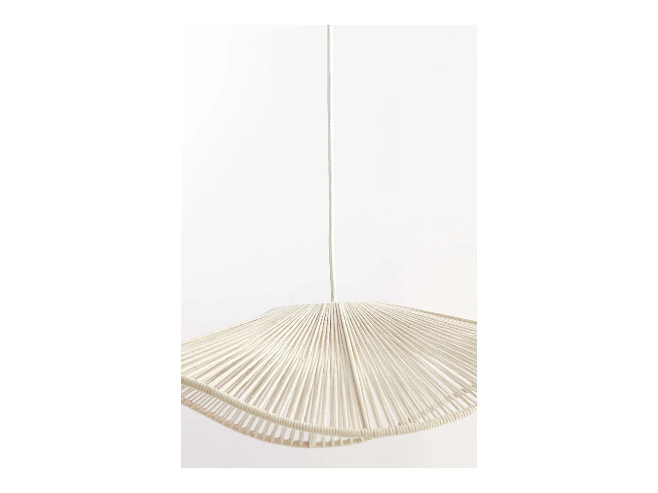 Suspension RAFA - Ø70x15cm - Blanc