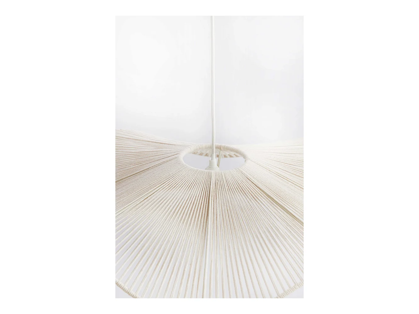 Suspension RAFA - Ø70x15cm - Blanc