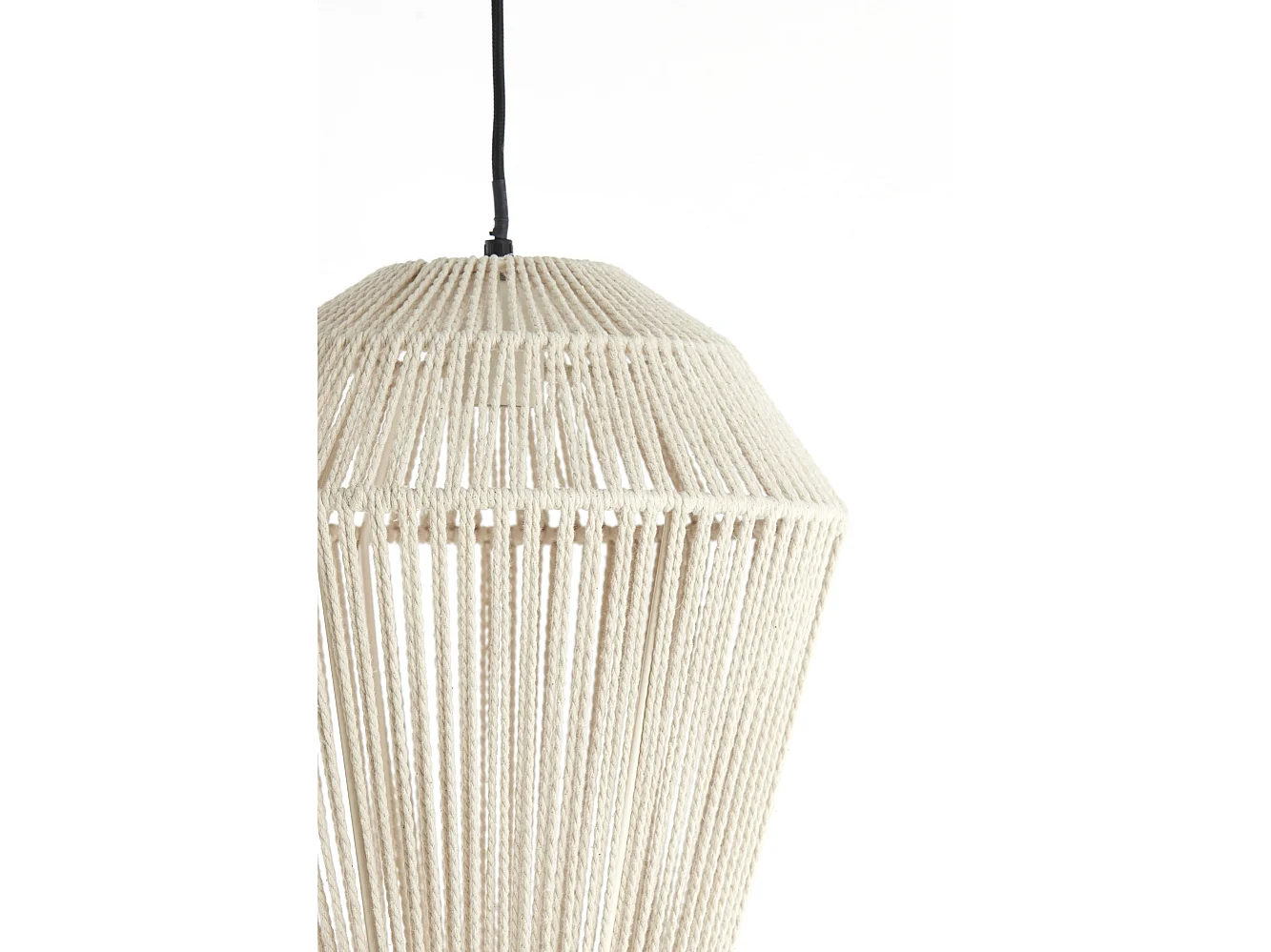 Suspension DEYA - Ø30x37cm - Blanc