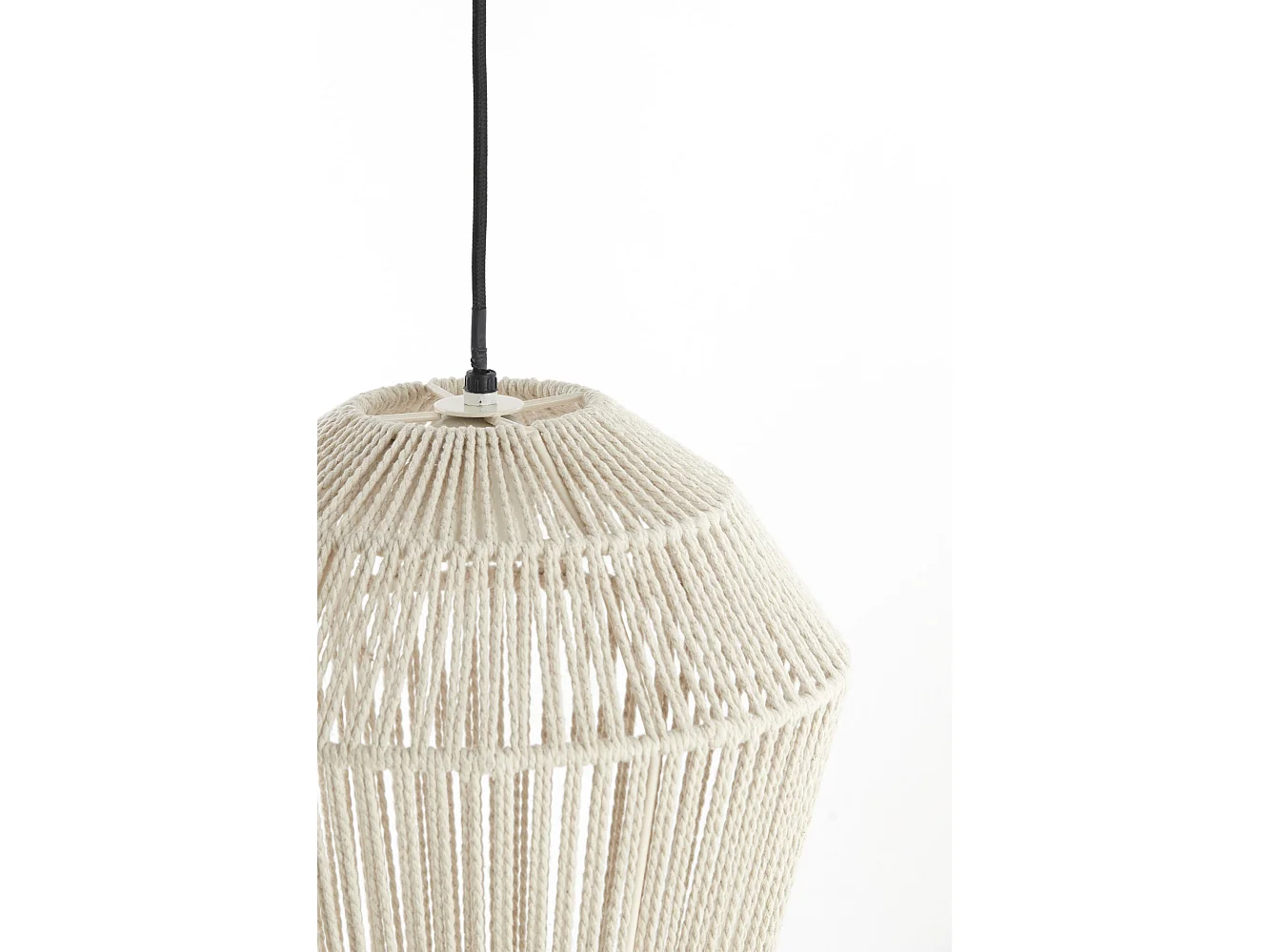 Suspension DEYA - Ø30x37cm - Blanc