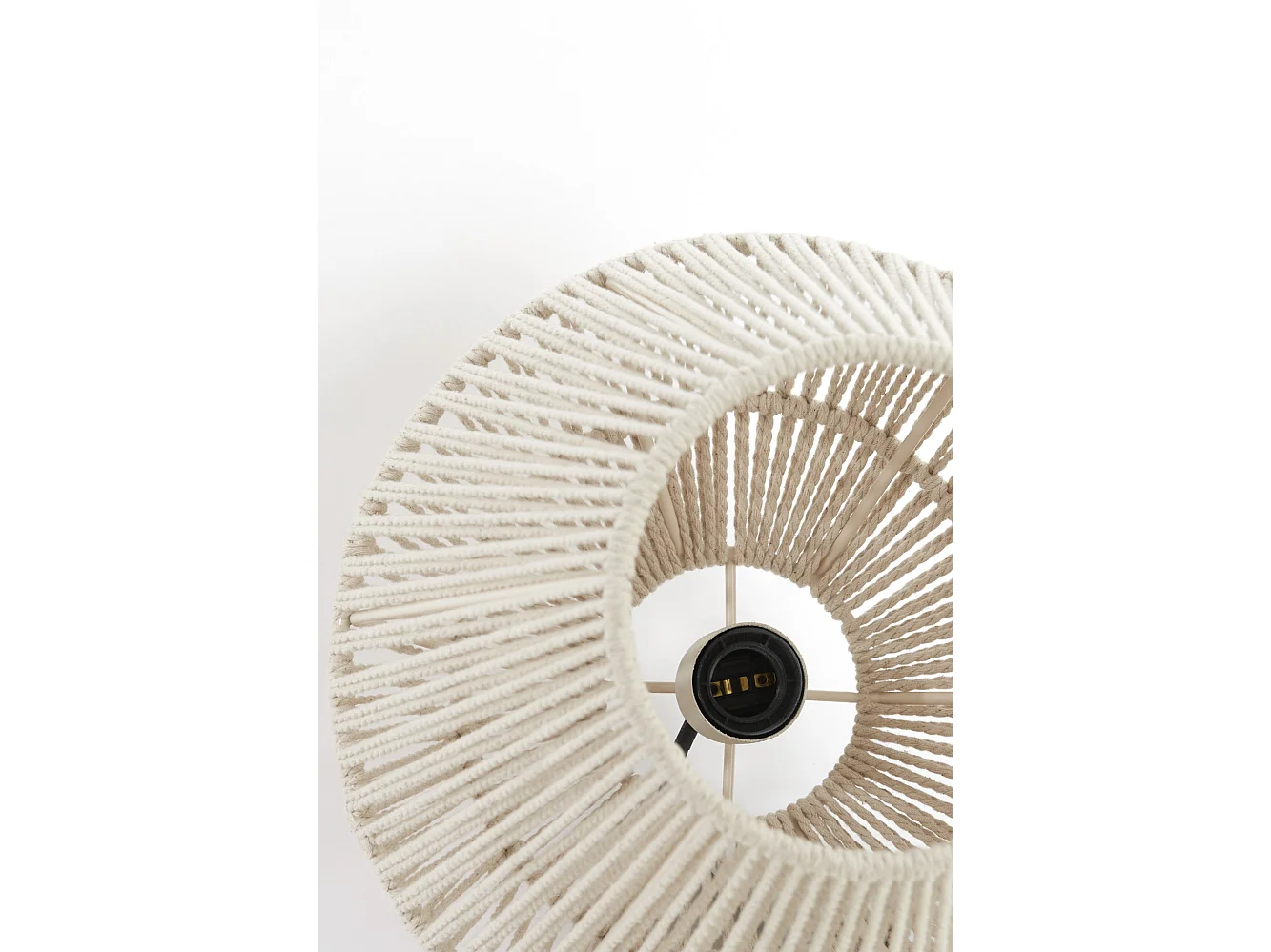 Suspension DEYA - Ø30x37cm - Blanc