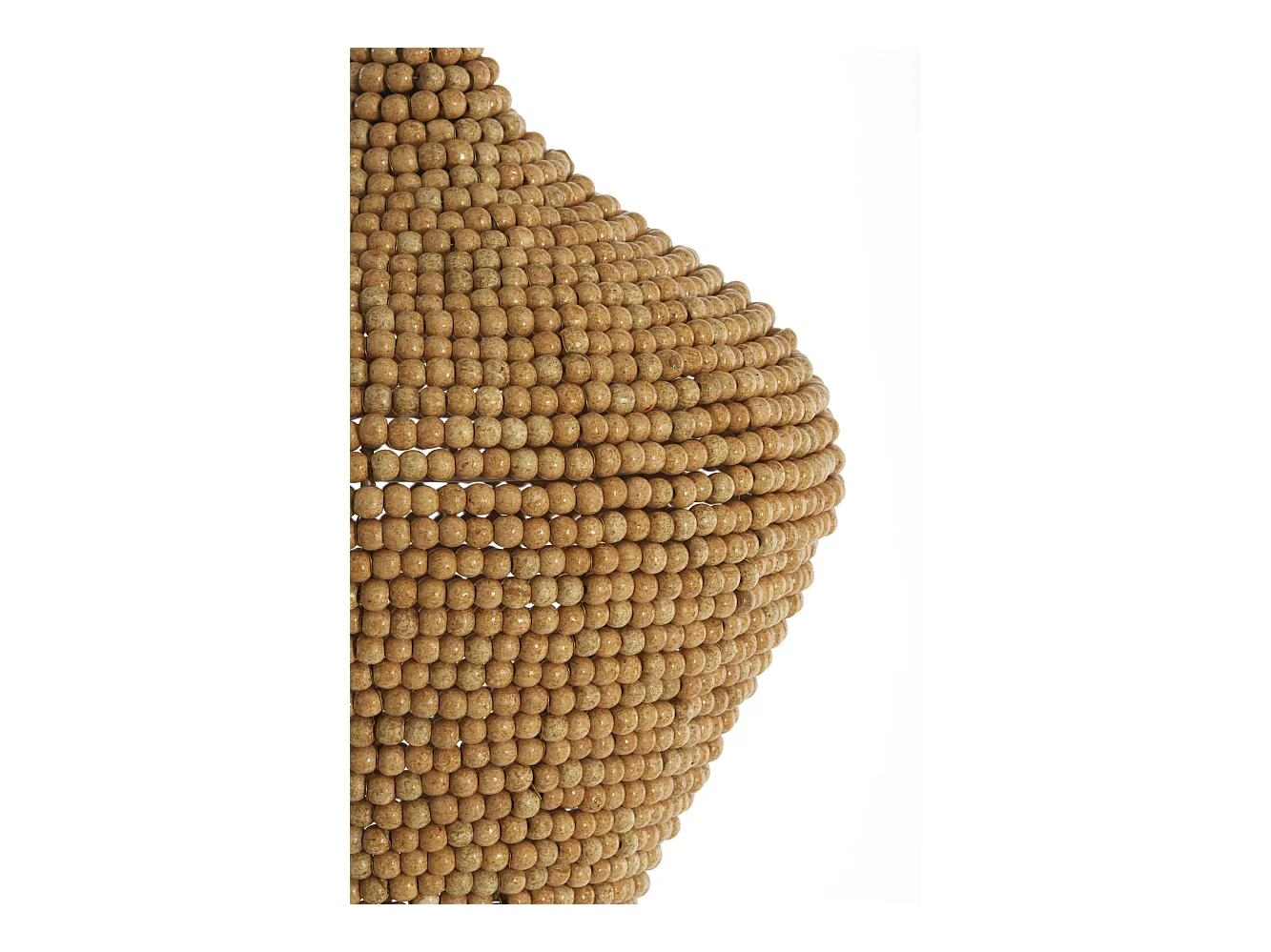 Suspension KALENGA - Ø28x30cm - Marron