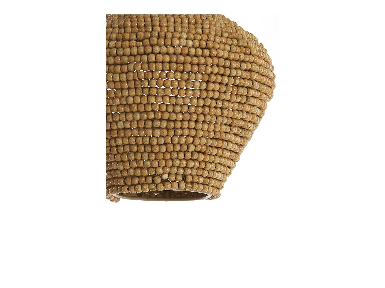 Suspension KALENGA - Ø28x30cm - Marron