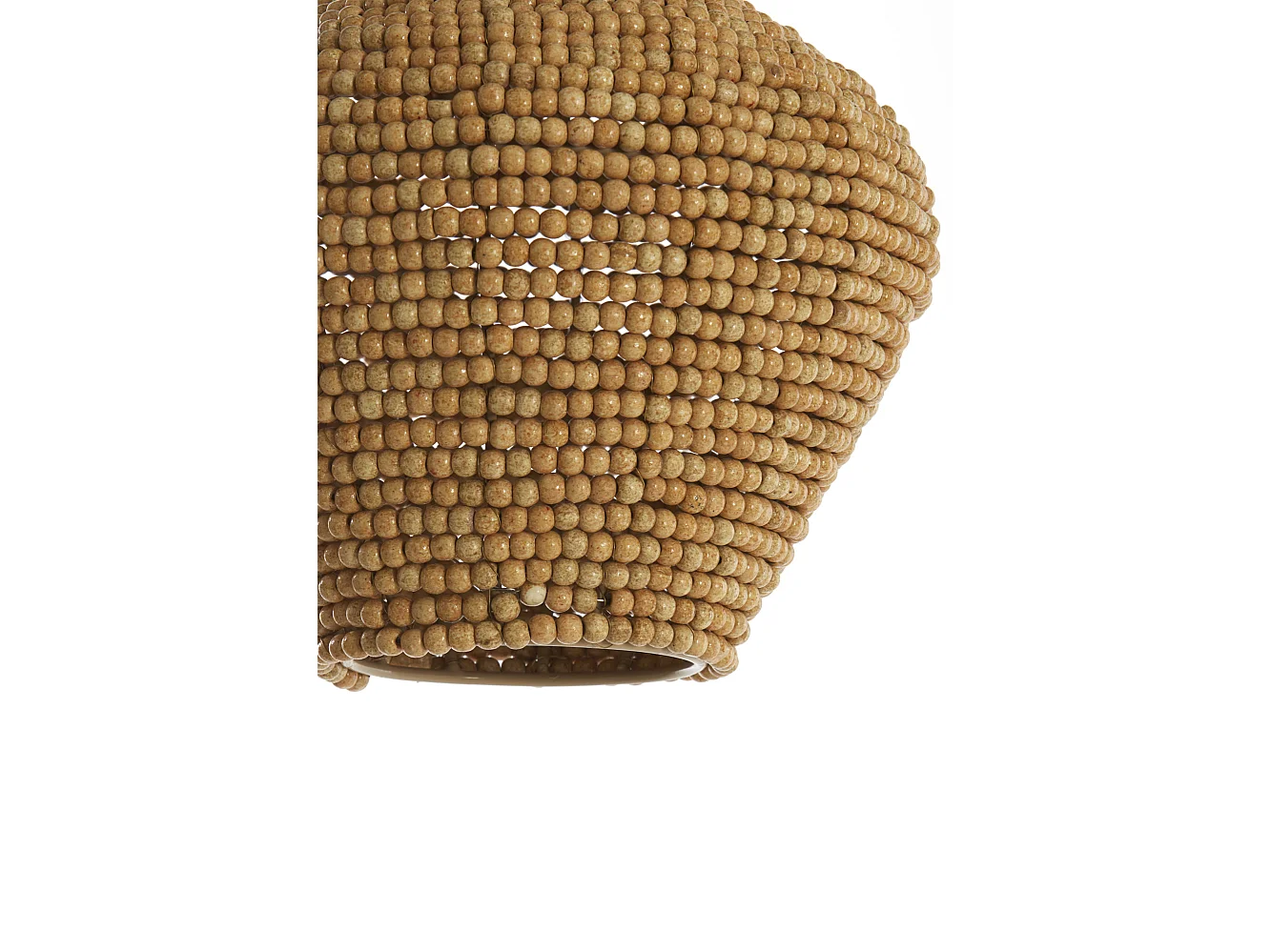 Suspension KALENGA - Ø28x30cm - Marron