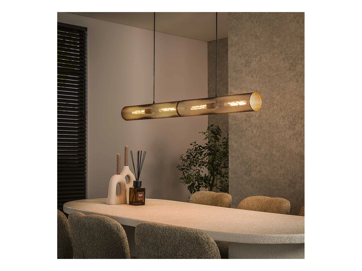 Suspension 120 Tube Mesh - Noir Artic