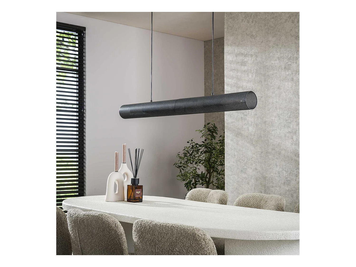 Suspension 120 Tube Mesh - Noir Artic