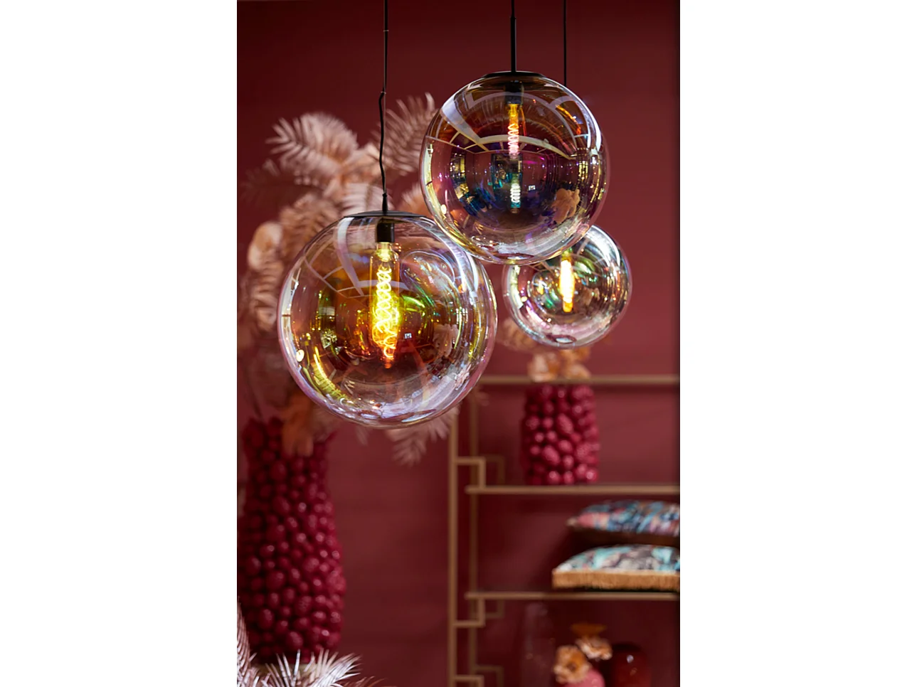 Suspension MEDINA - Ø30x30cm - Multicolore