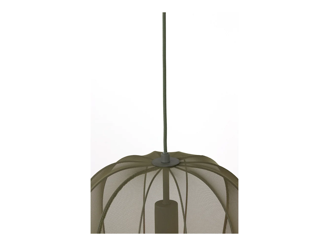 Hängelampe PLUMERIA - Ø34x40cm - Grün