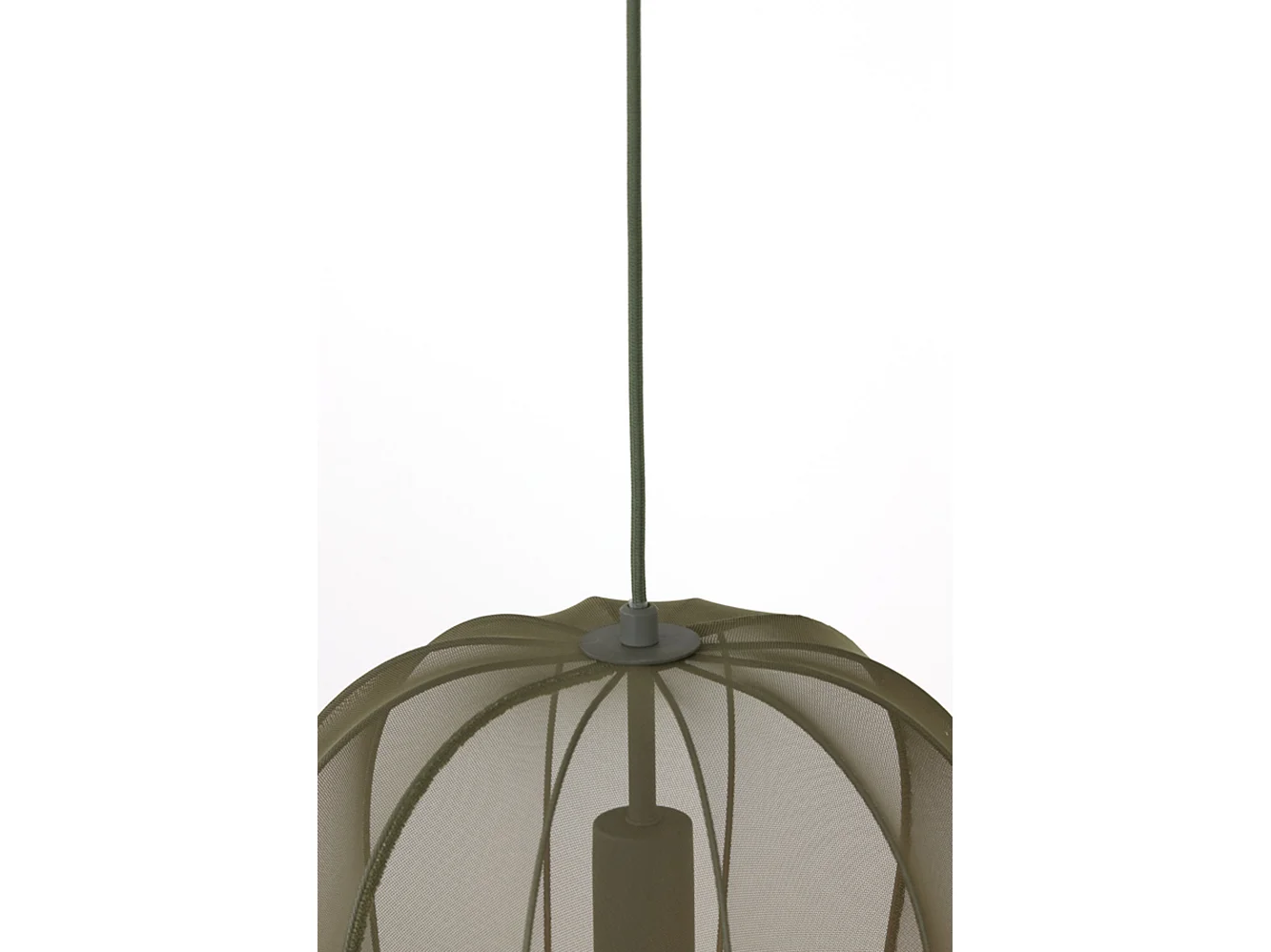 Suspension PLUMERIA - Ø34x40cm - Vert