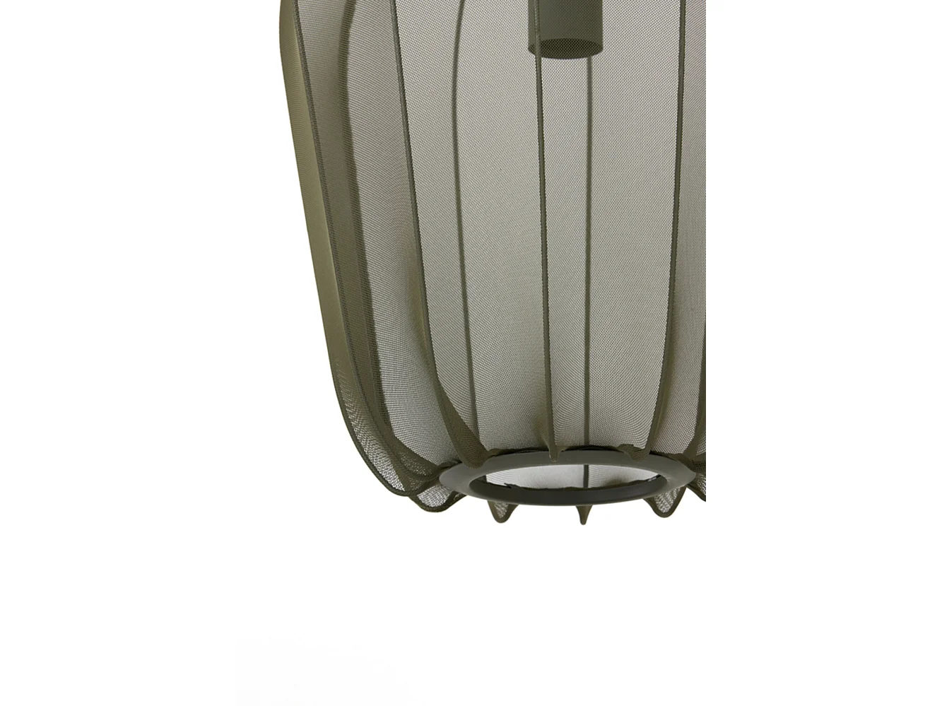 Suspension PLUMERIA - Ø34x40cm - Vert