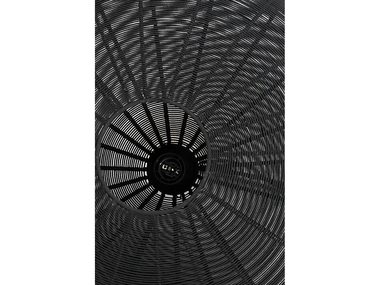 Suspension BAHOTO - Ø40x18cm - Noir