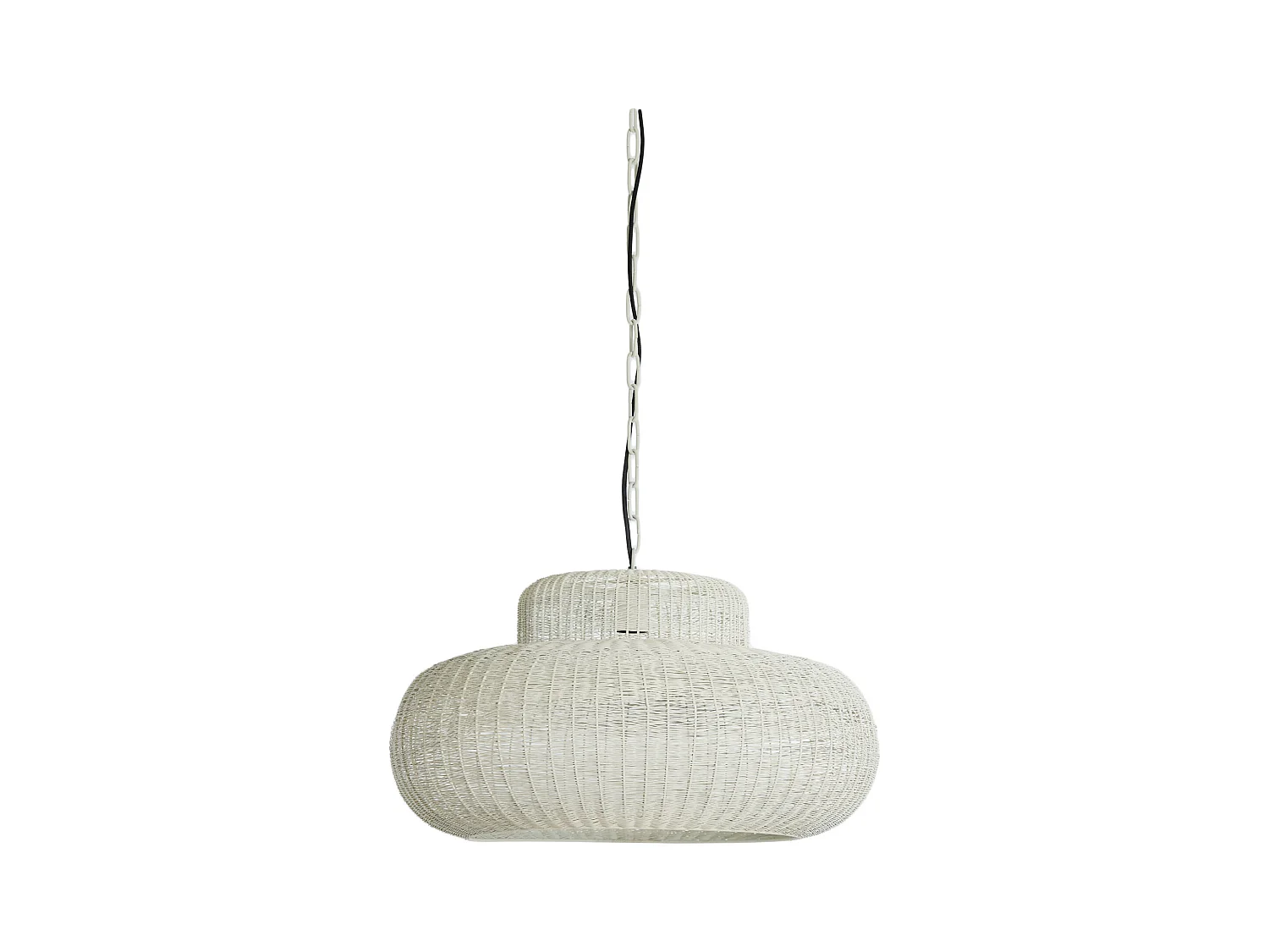 Suspension PIEDRA - Ø59x31,5cm - Blanc