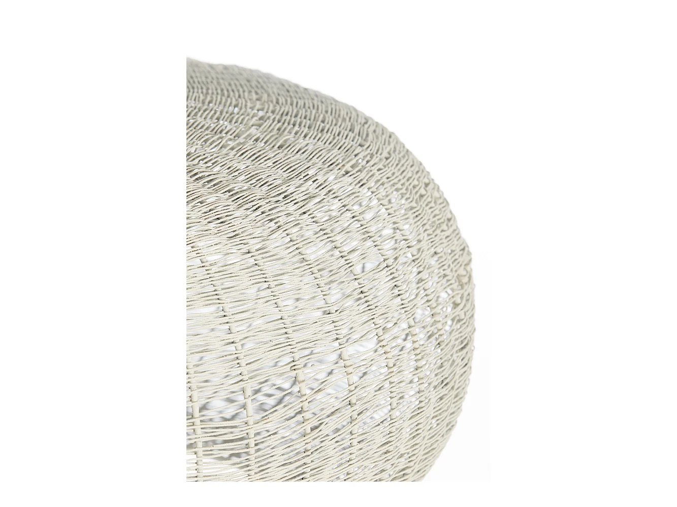 Suspension PIEDRA - Ø59x31,5cm - Blanc