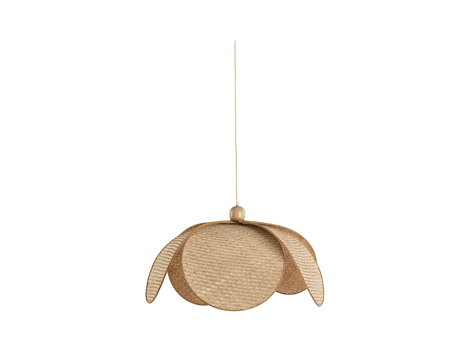 Lampe à suspension LAVRIO - Ø60,5x30,5cm - Marron
