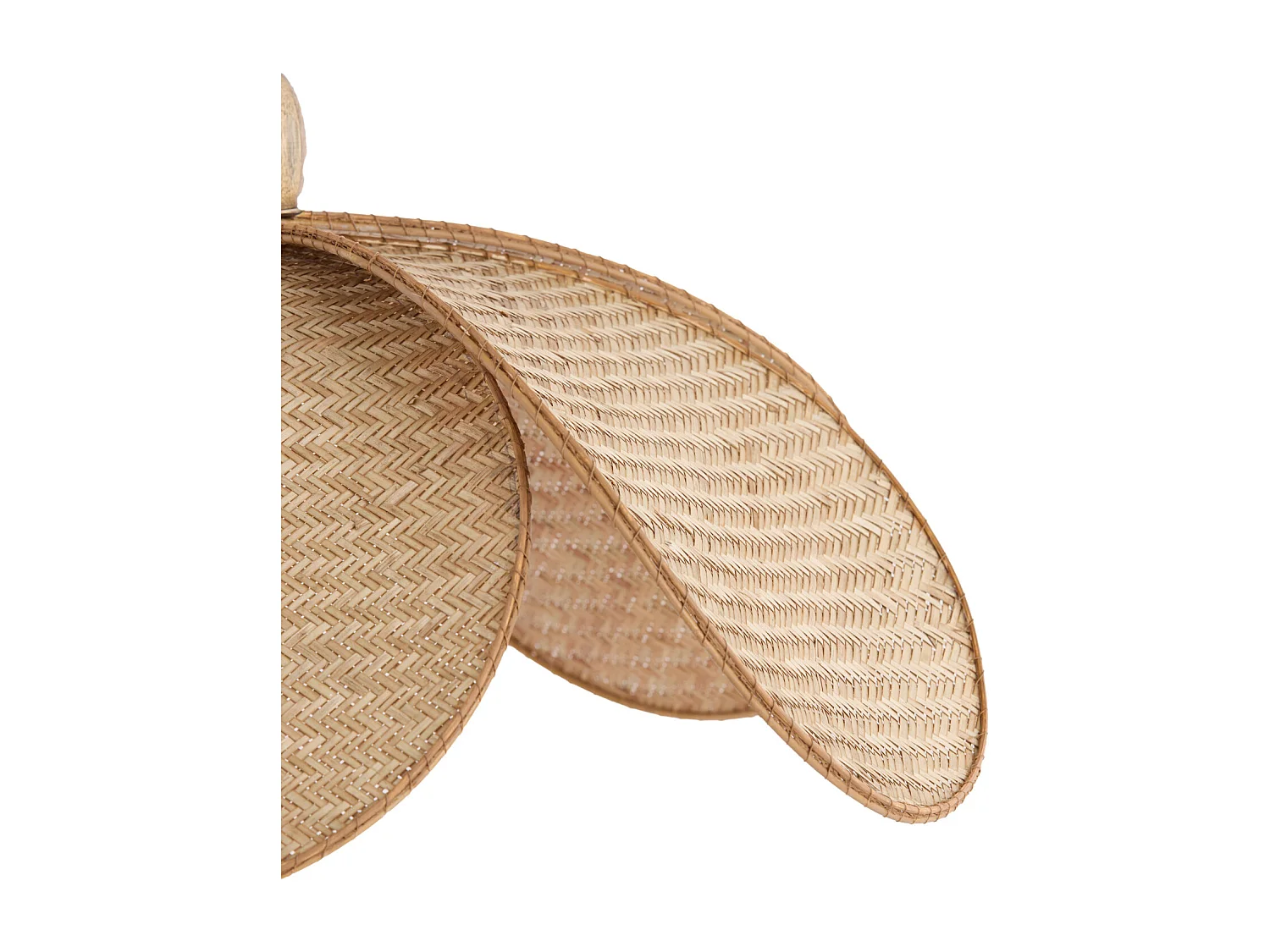 Lampe à suspension LAVRIO - Ø60,5x30,5cm - Marron