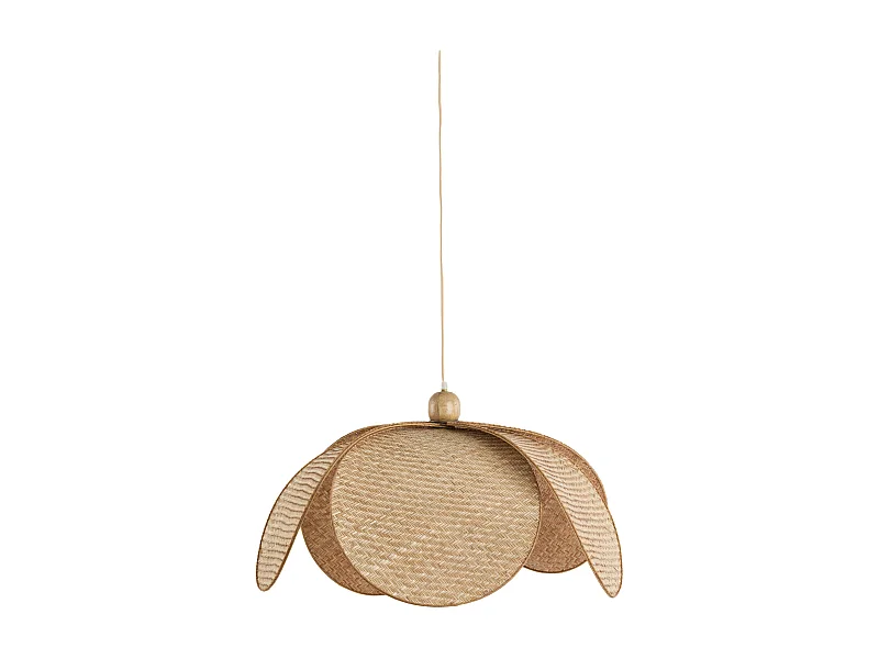 Lampe à suspension LAVRIO - Ø60,5x30,5cm - Marron